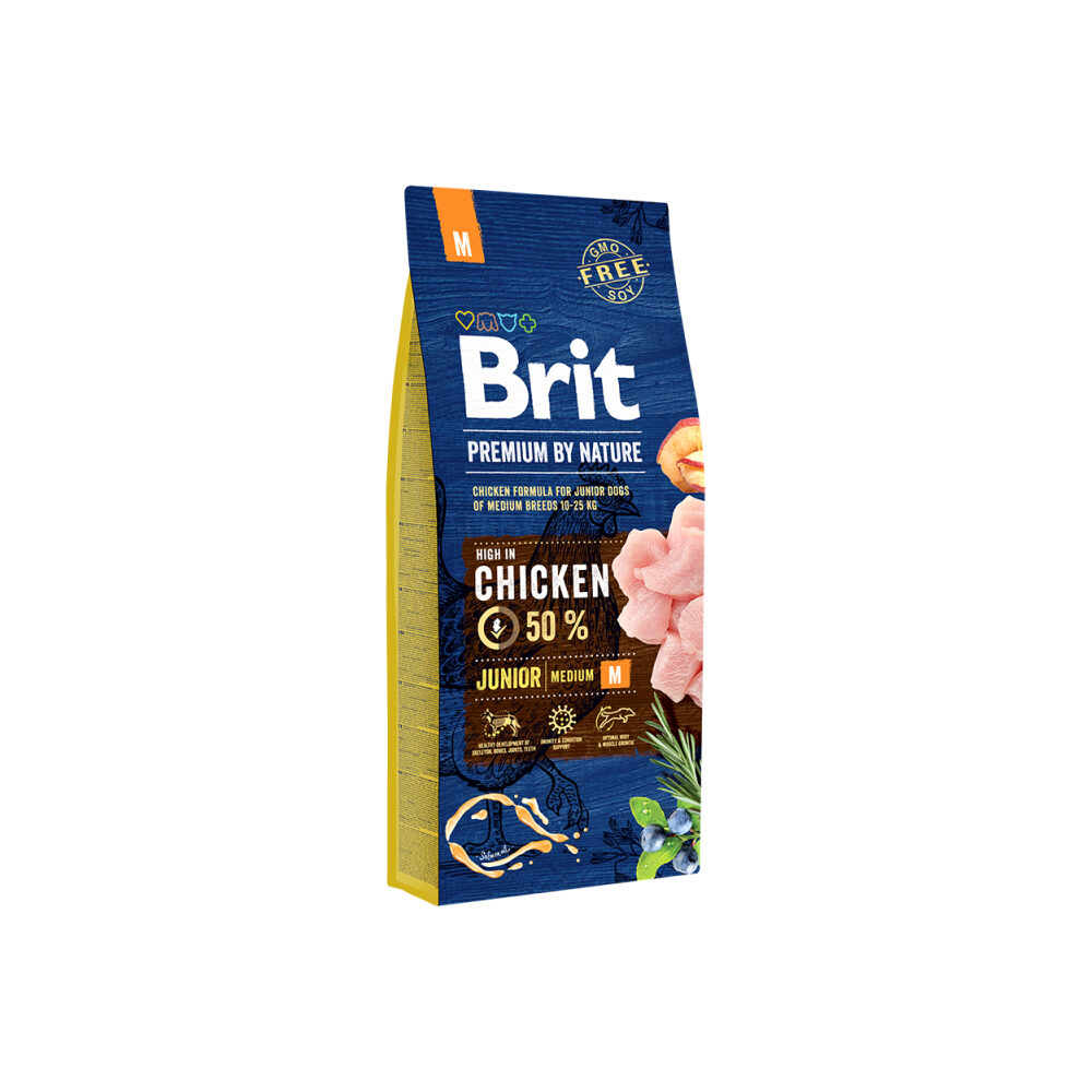Brit Premium by Nature Junior M Hondenvoer