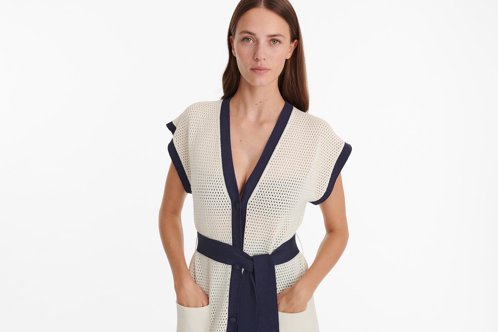 Chavire Robe longue ECRU E25