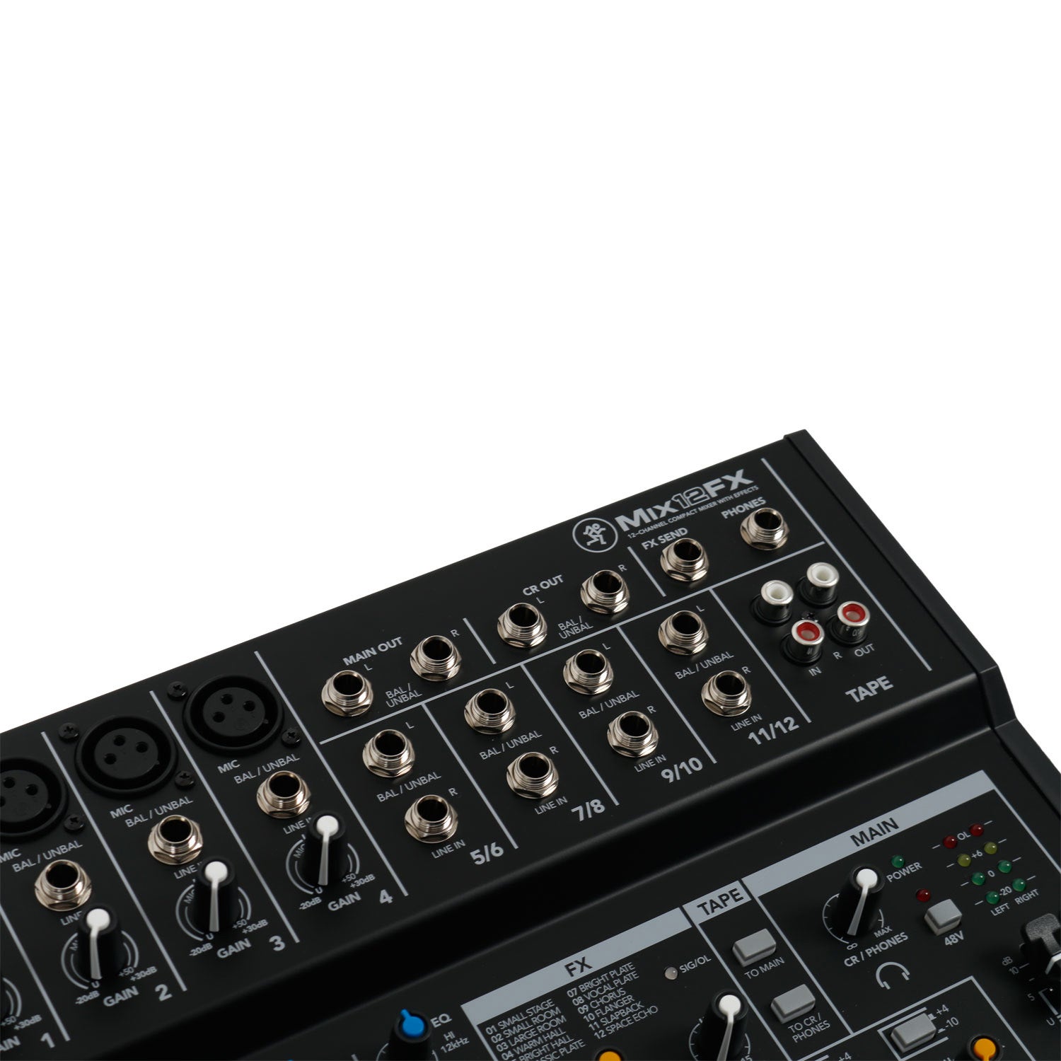 Mackie Mix12FX mengpaneel met effecten
