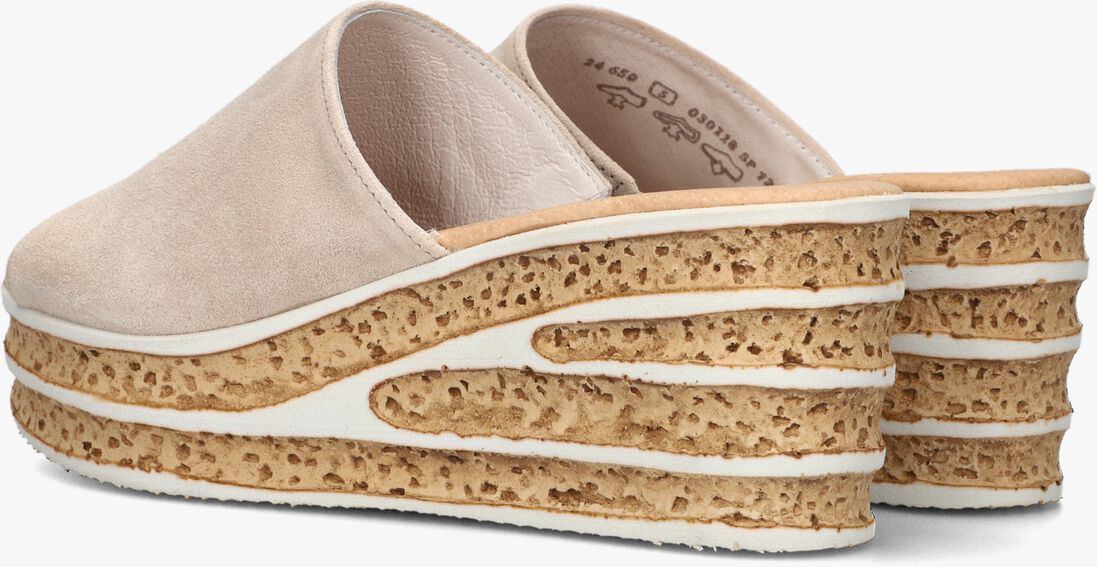 beige gabor slippers 650.1