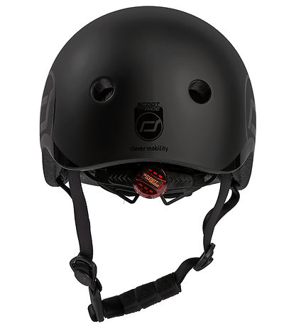 Scoot and Ride Fahrradhelm - Schwarz/Gold