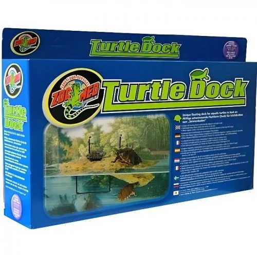 Ilha flutuante Zoomed Turtle Dock para tanques de tartarugas