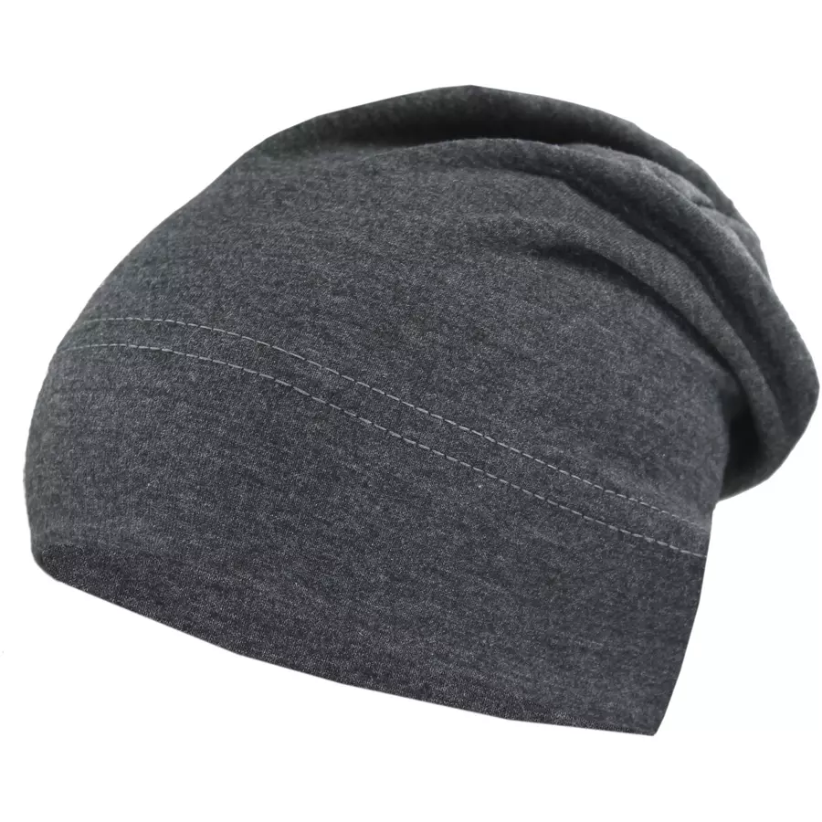 TupTam Jungen Beanie Mütze und Schlauchschal 2er Set graphit
