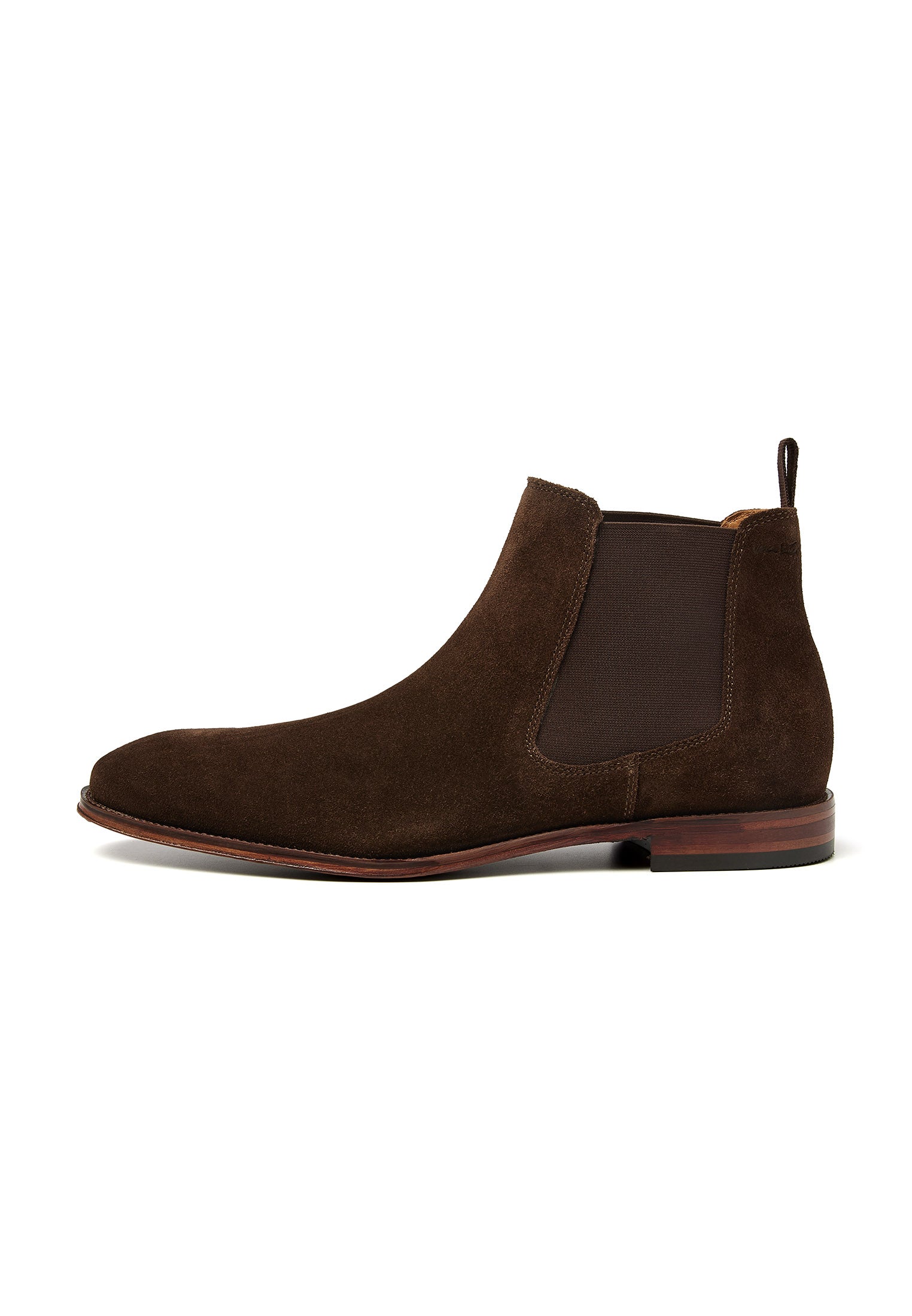 Bruin suède Madison chelsea boot
