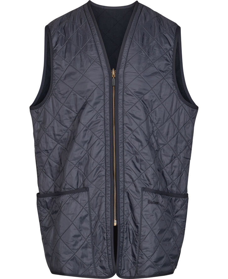 Barbour Polarquilt Waistcoat/Zip-In Liner Blå