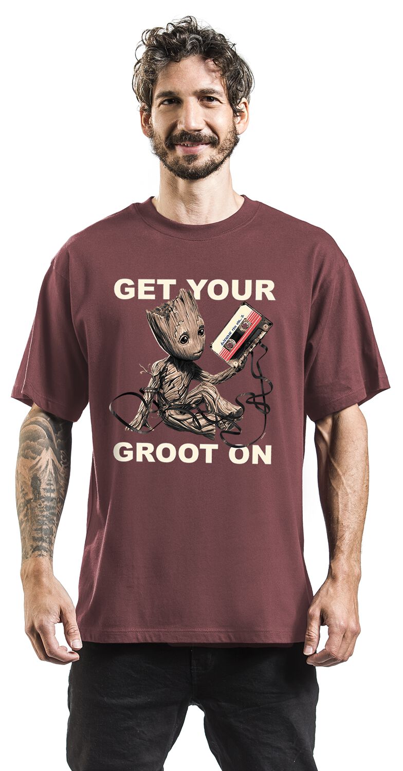 Les Gardiens de la Galaxie Vol. 2 - Get your Groot on | Les Gardiens De La Galaxie T-Shirt Manches courtes