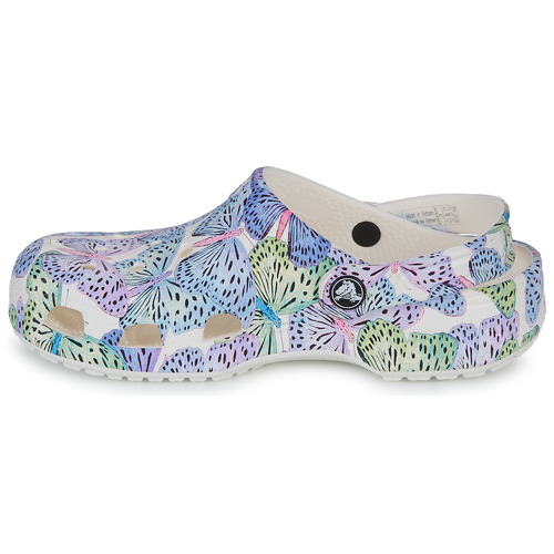 Crocs - CLASSIC BUTTERFLY CLOG K - Blanc / Violet