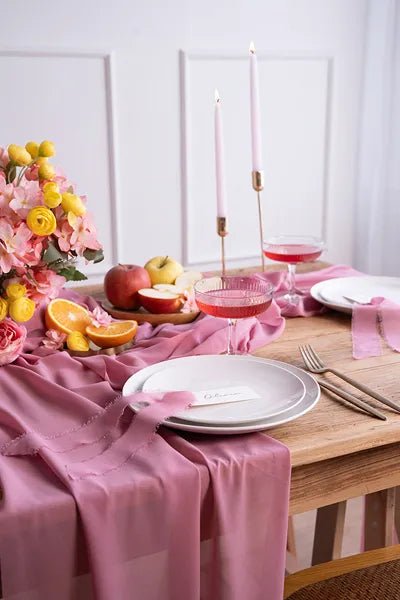 Roze Tafelloper 5m