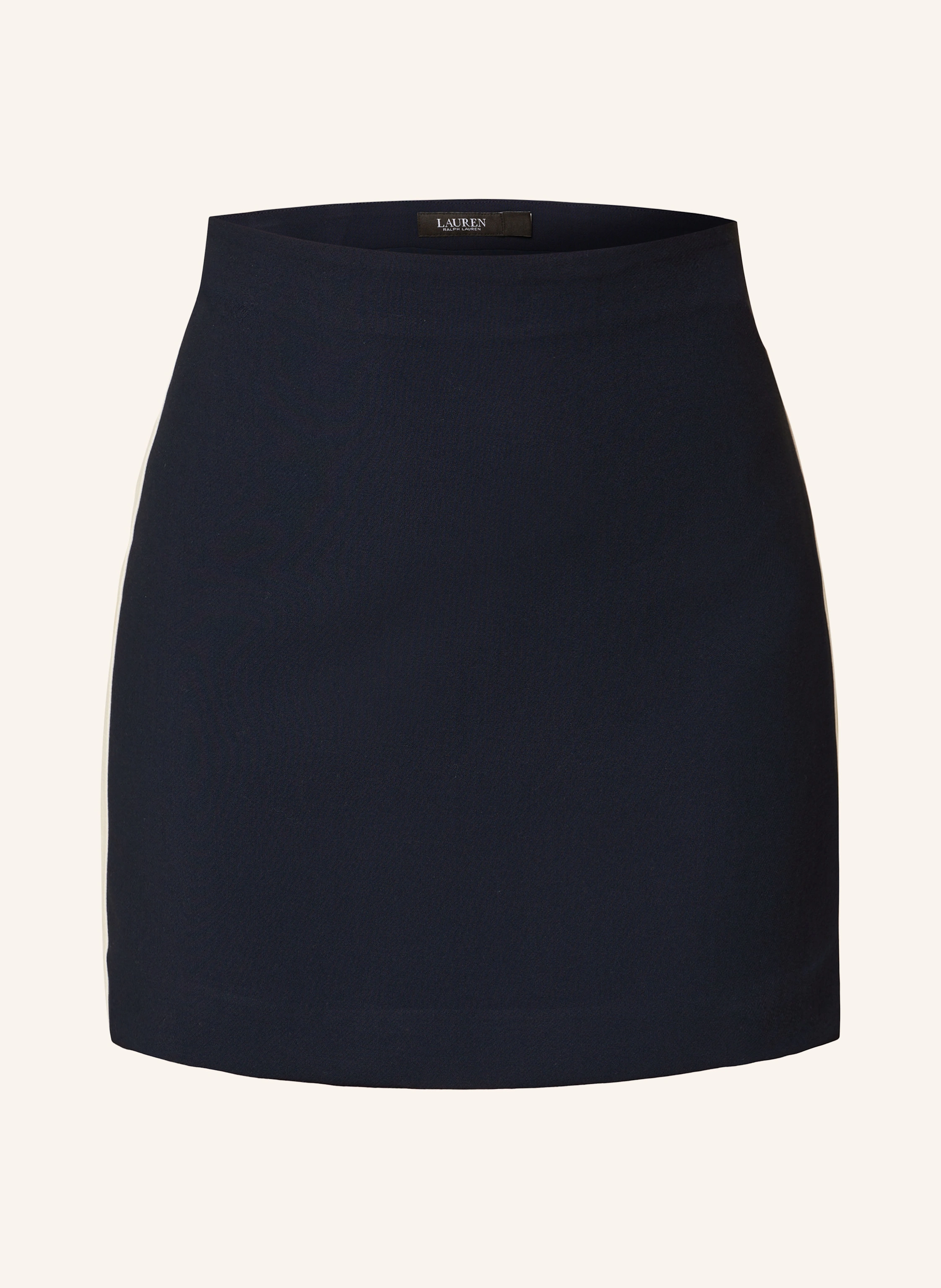 LAUREN RALPH LAUREN Jerseyrock mit Galonstreifen