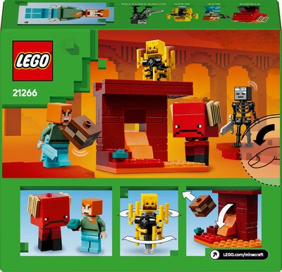 LEGO Minecraft 21266 Underverden-lavakamp