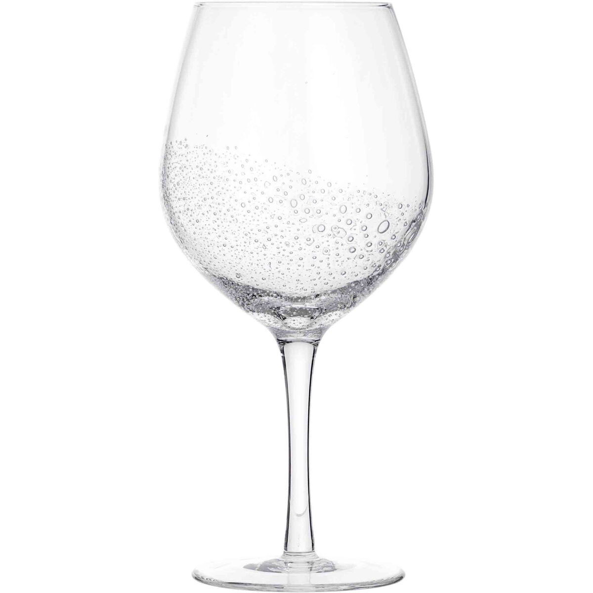 'Bubble' Munnblåst rødvinsglass