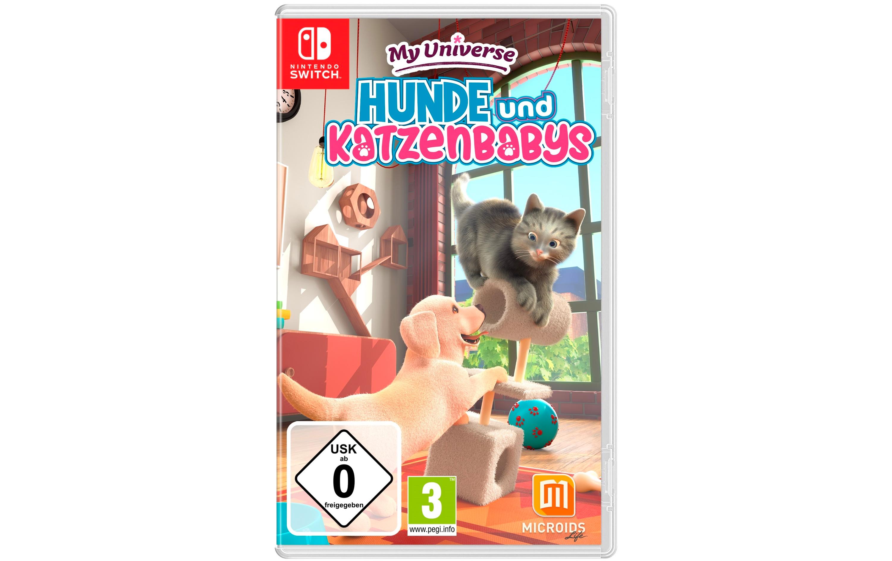 My Universe: Hunde und KatzenbabysHaustier-Simulation-Spiel für die Switch