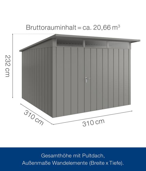 Hörmann Metallgerätehaus Juno JPD14 M-Sk