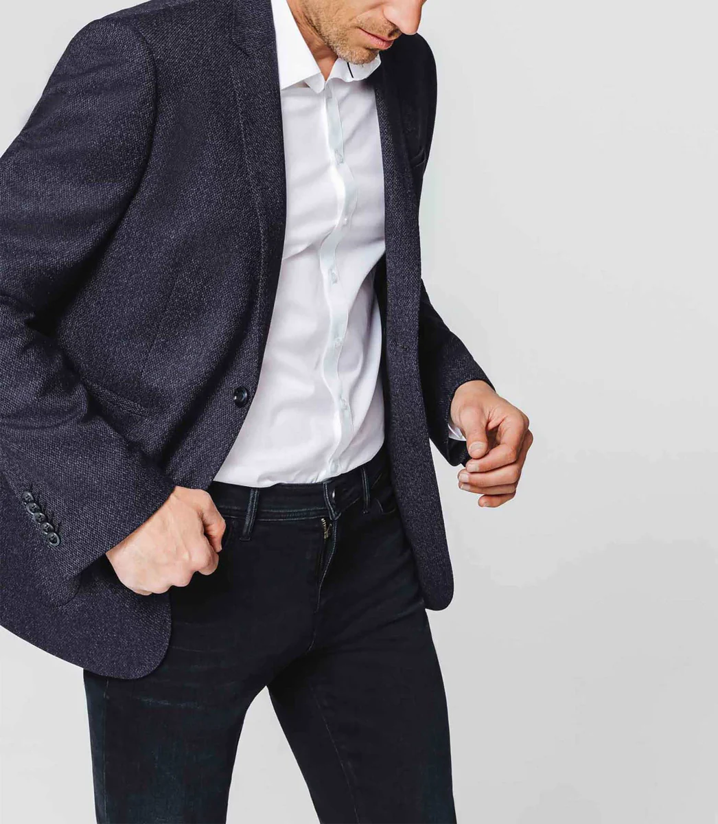 Veste navy 2 boutons