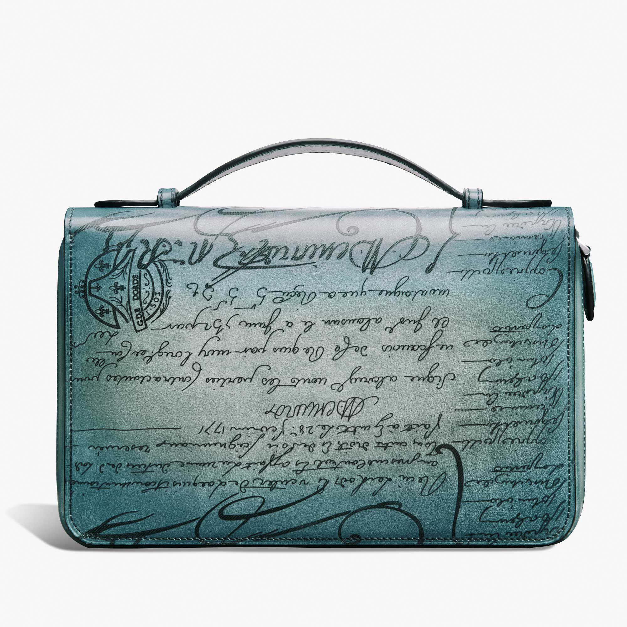 Long Portefeuille Zippe Itauba Wide Gradiant En Cuir Scritto