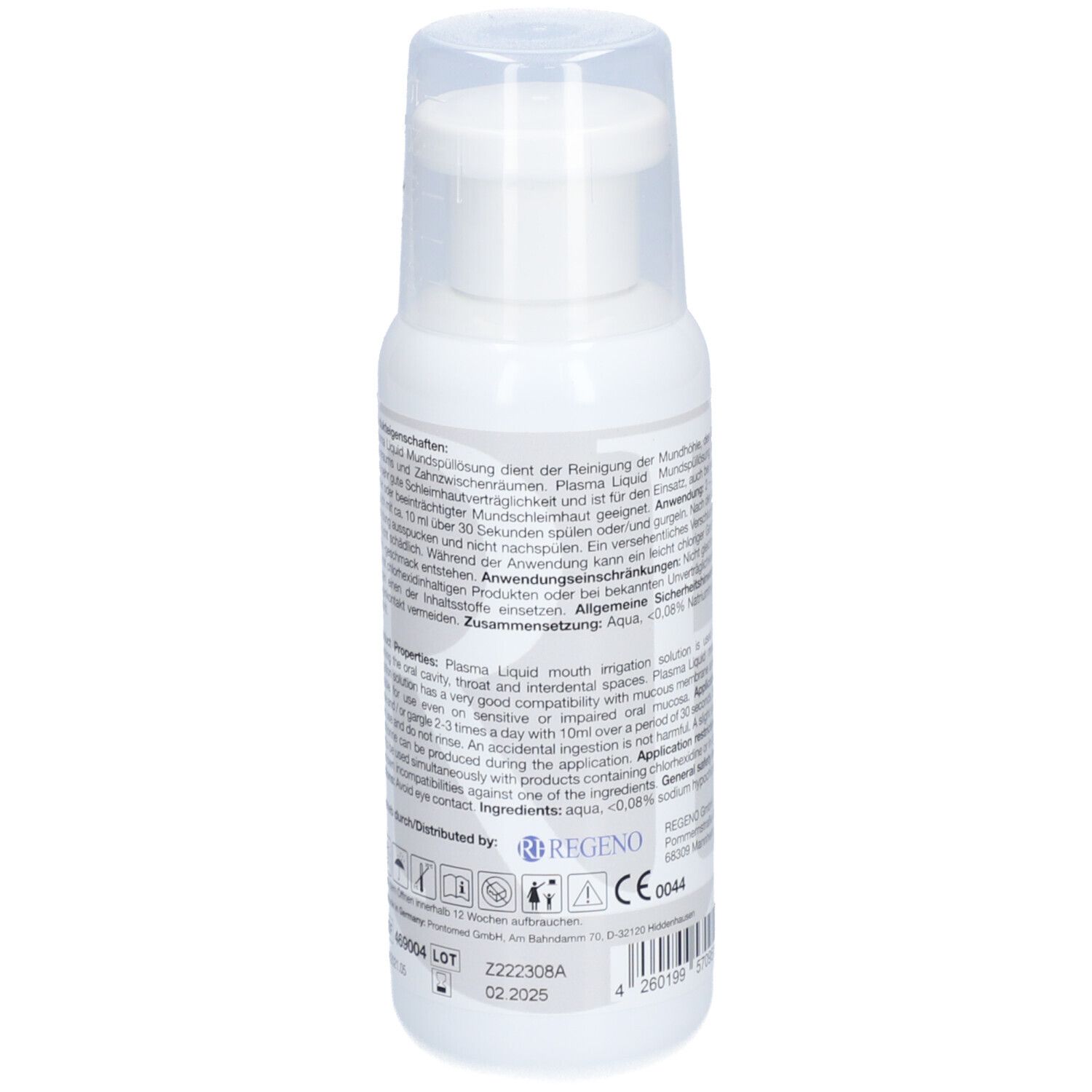 Plasma Liquid Mundspüllösung