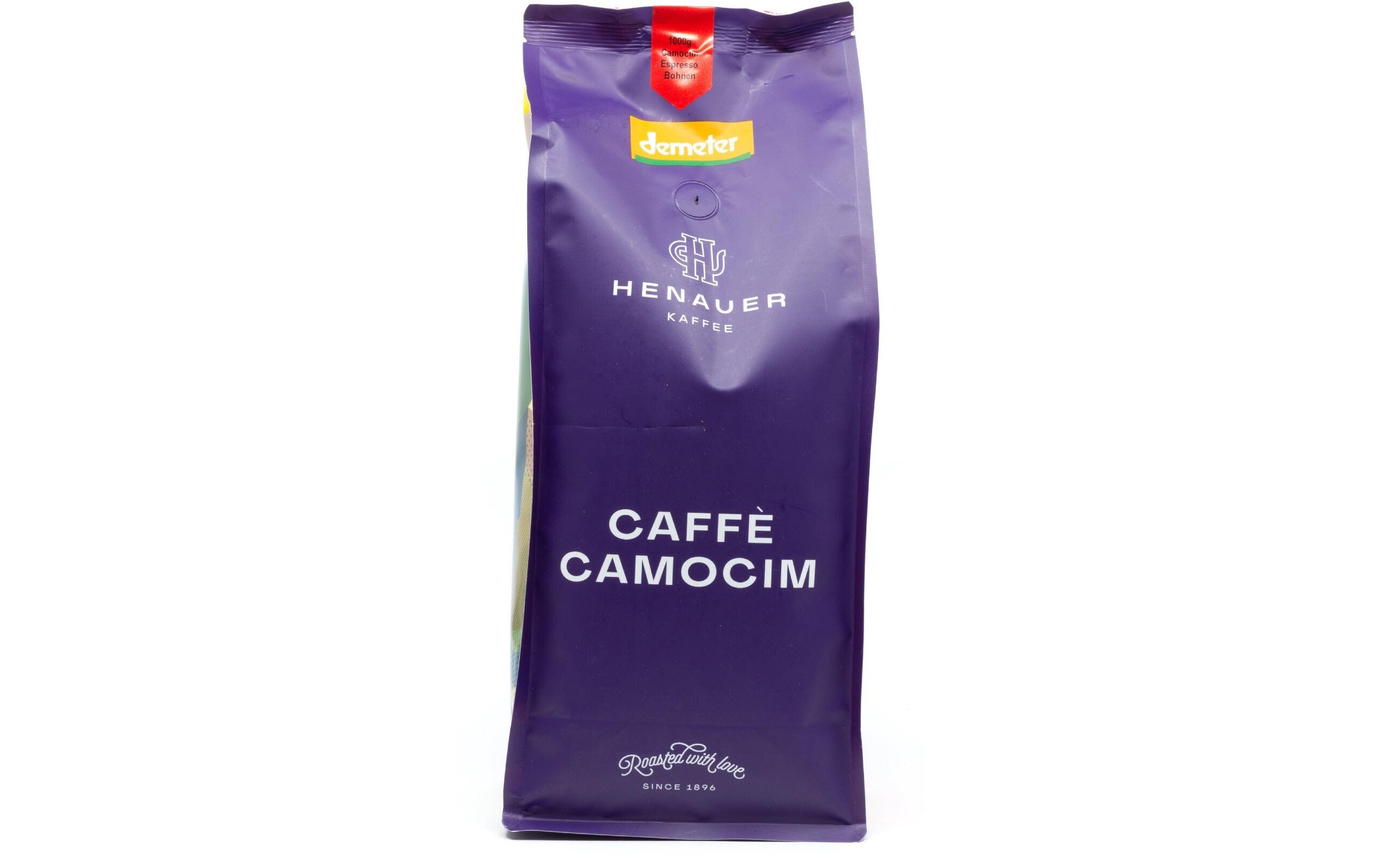 Kaffeebohnen Bio Demeter Camocim Espresso 1 kgIn der Schweiz gerösteter Bohnenkaffee
