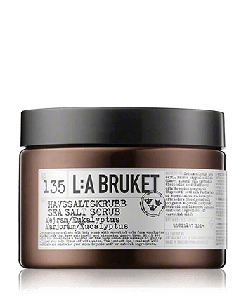 L:A BRUKET Cleansing 135 Sea Salt Scrub Marjoram/Eucalyptus 420g