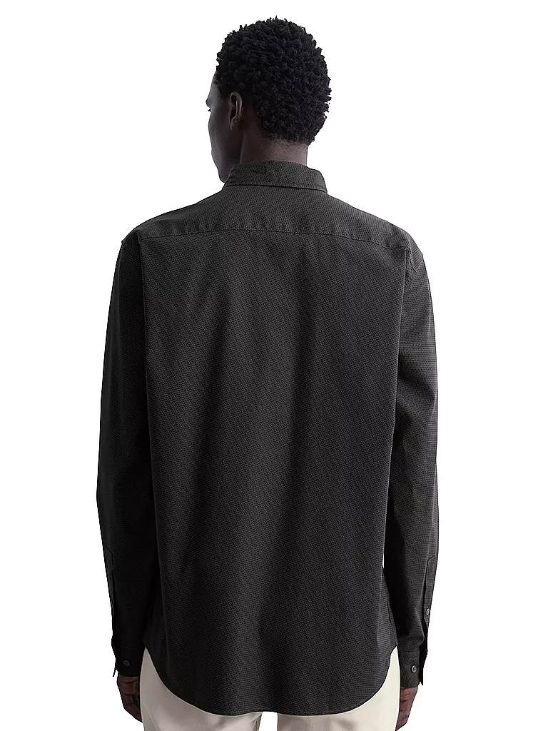 MARC O'POLO Hemd schwarz