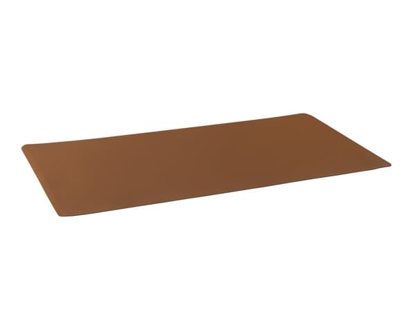 PVC Läder - 1200x600 MSkriveunderlag - Brun