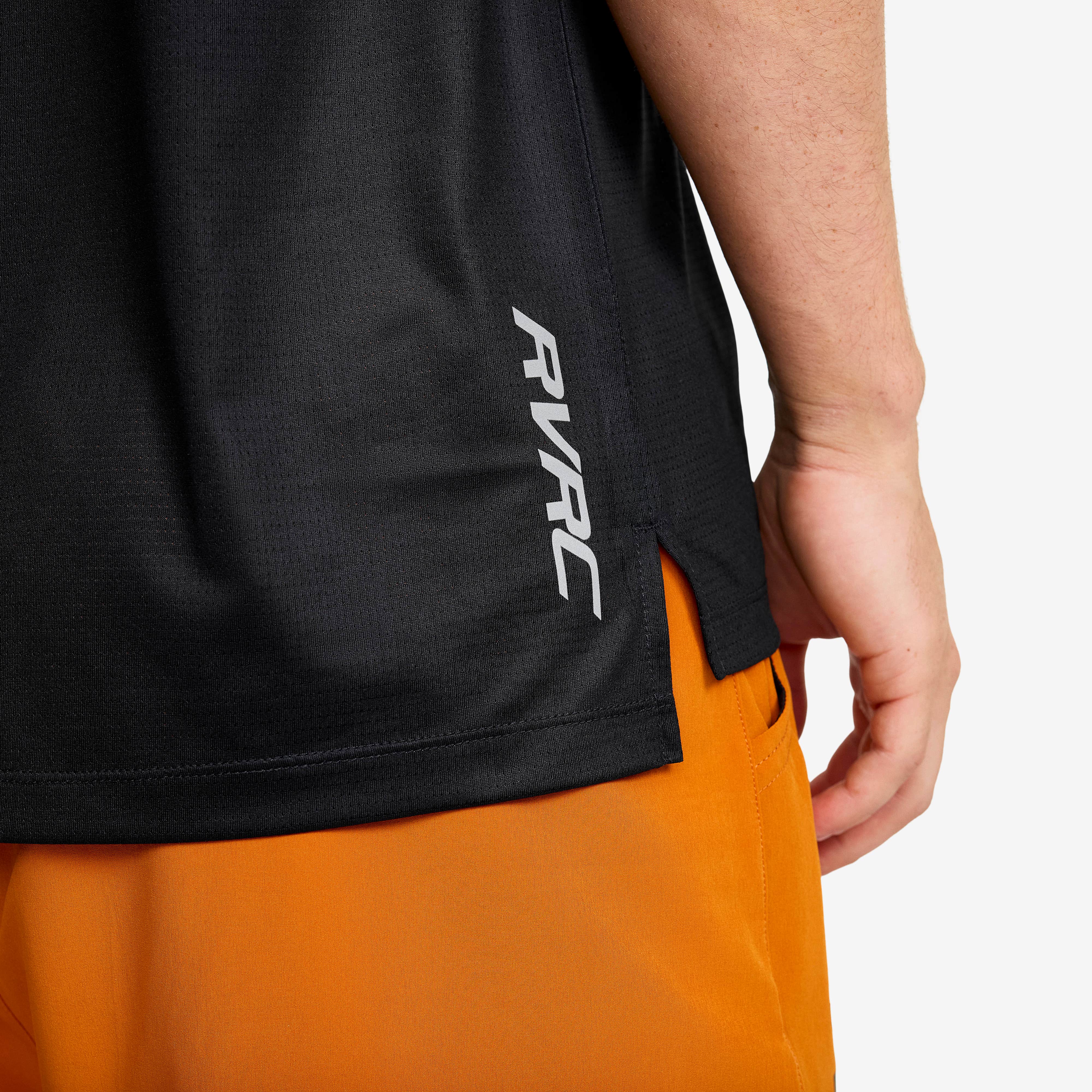 Intensity Light Crew Neck T-shirt Herre Black