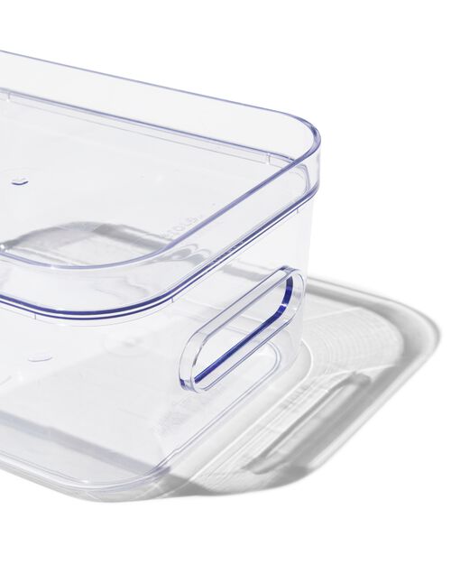 couvercle pour boîte de rangement 14x20x2 Helsinki transparent