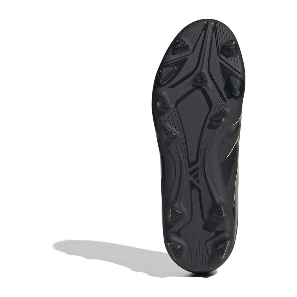 adidas Performance Predator ClubFG/MG Salajunior voetbvalschoenen zwart/antraciet/geel