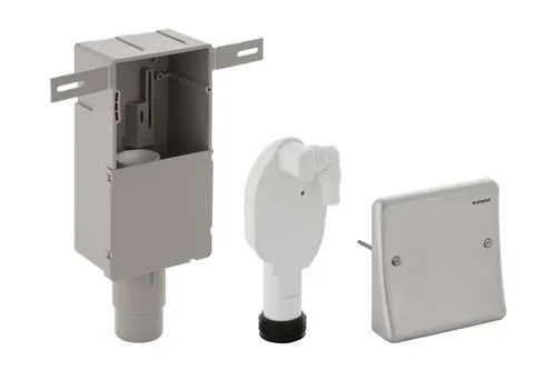 Geberit 152.232.00.1, Adapter, EPDM, Plast, Væg, 36 l/min