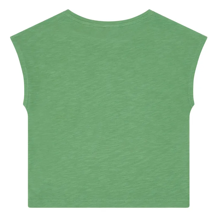 Hundred Pieces T-shirt Manches Courtes Coton Bio | Vert émeraude