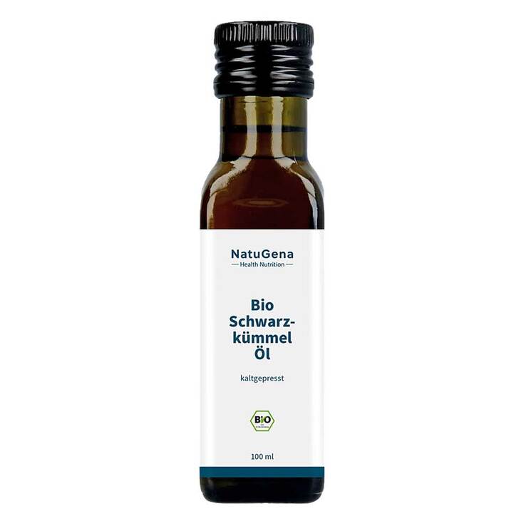 Bio Schwarzkümmelöl kaltgepresst vegan, 100 ml