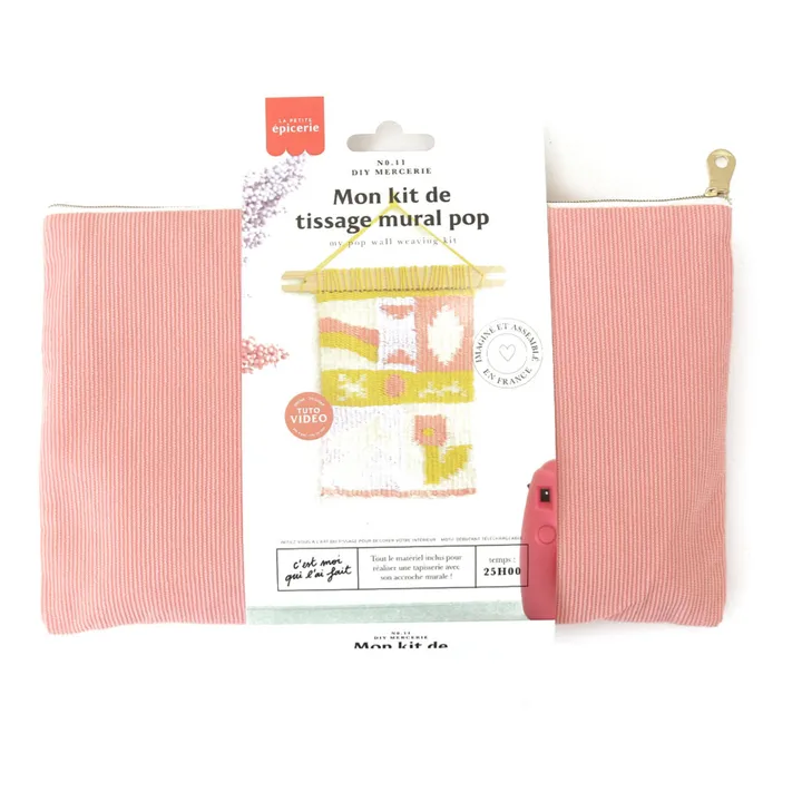 La Petite Épicerie DIY Mon Tissage mural | Poppy Red