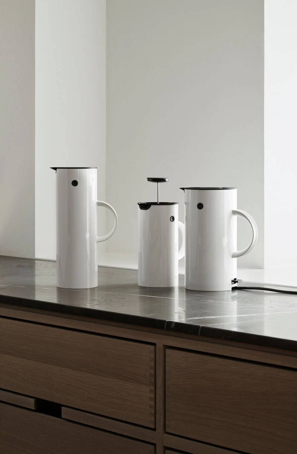 Stelton  EM77 elkedel, hvid - 1,5L