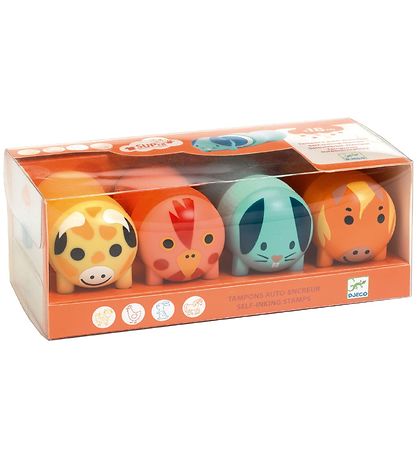 Djeco Stempelset - Animals -Pack - Farm