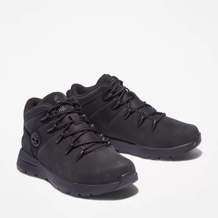 Bottine de randonnée Sprint Trekker pour enfant en noir