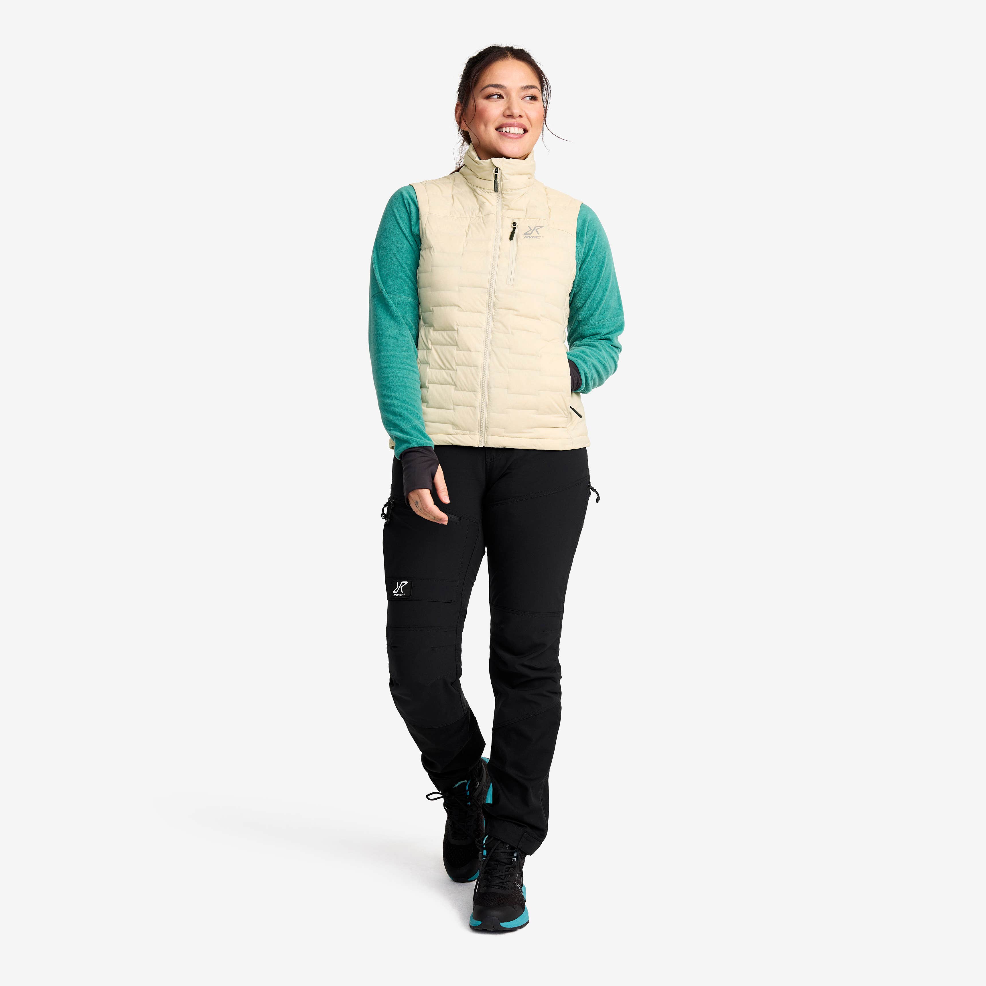 Flex Stretch Down Vest Dame Peyote