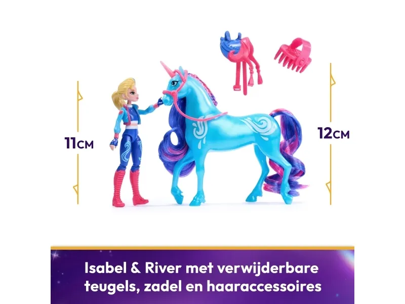 Unicorn Academy Doll & Unicorn - Isabel & River