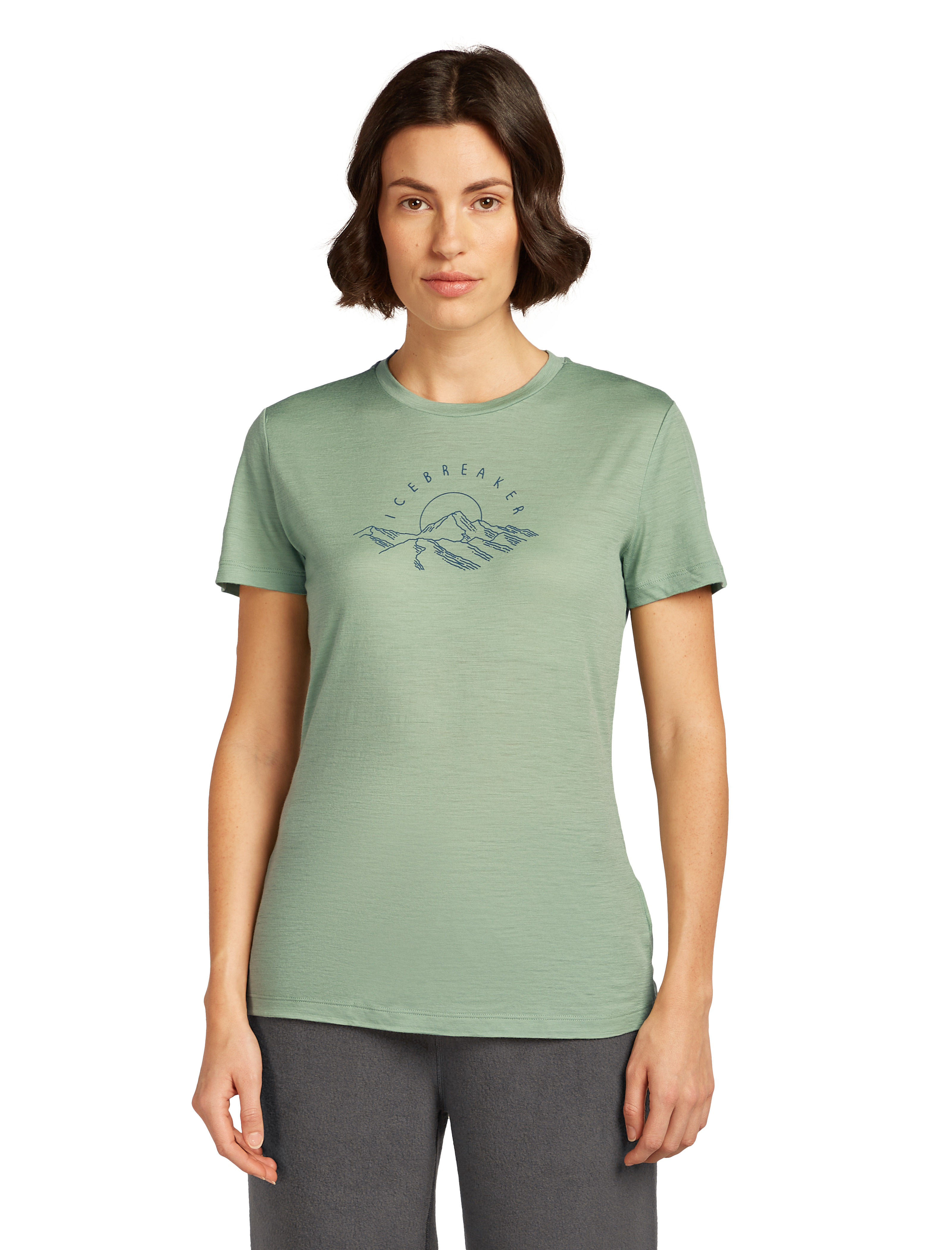 W Merino 150 Tech Lite SS Tee Sunrise Summit