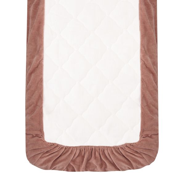 Witlof For Kids Velvet Rib Tuck-Inn Ledikantdeken - Soft Sand