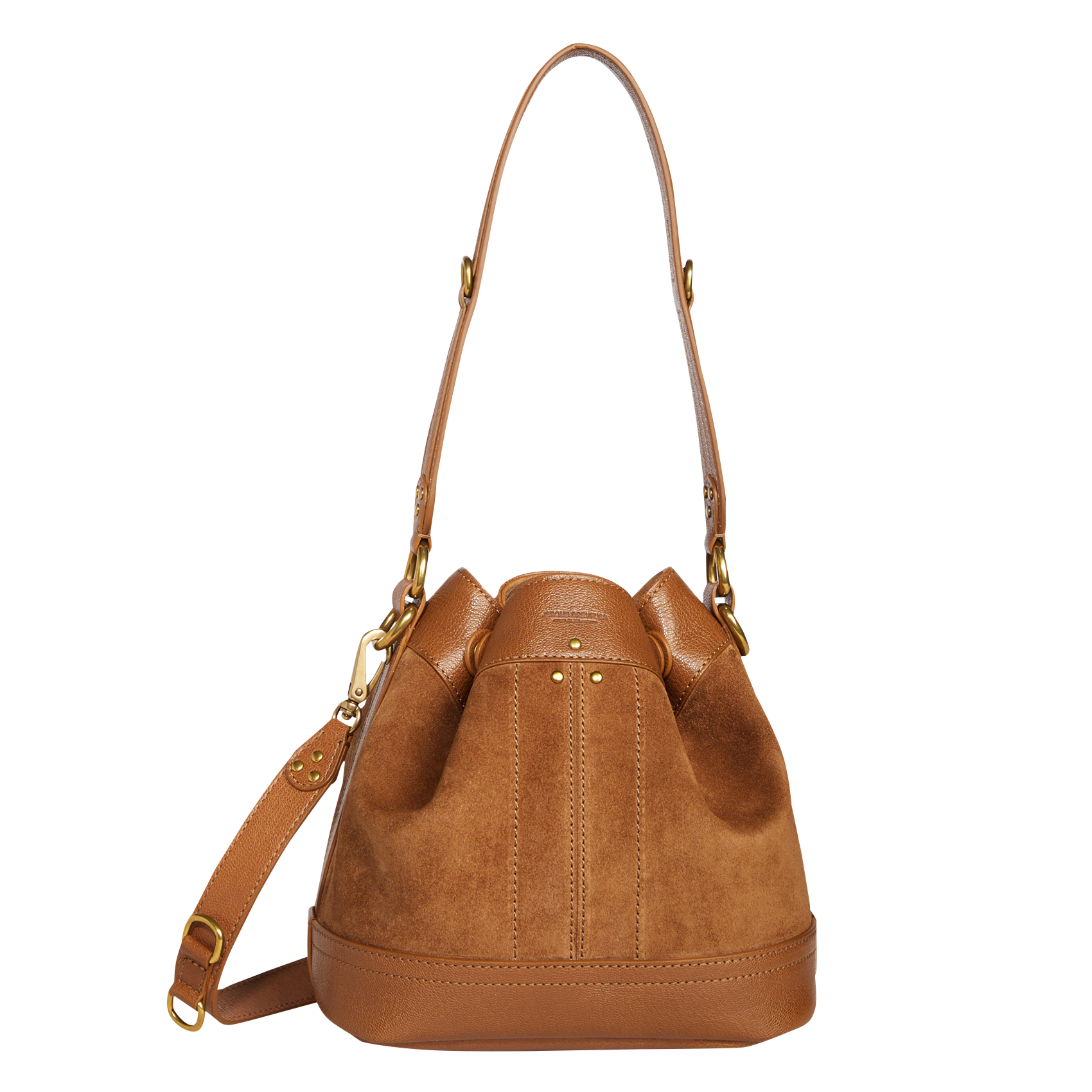 BEN S - Sac seau porté épaule | Marron