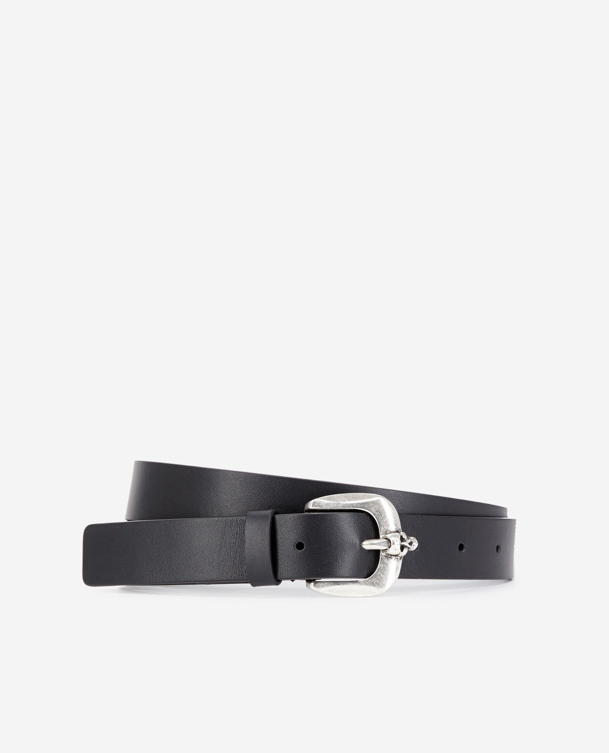 Ceinture en cuir noir