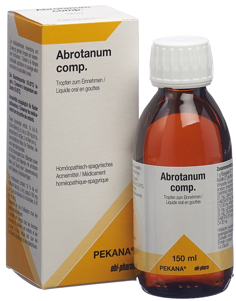 PEKANA Abrotanum compositum<br>150 ml, Flasche, Tropfen, zum Einnehmen