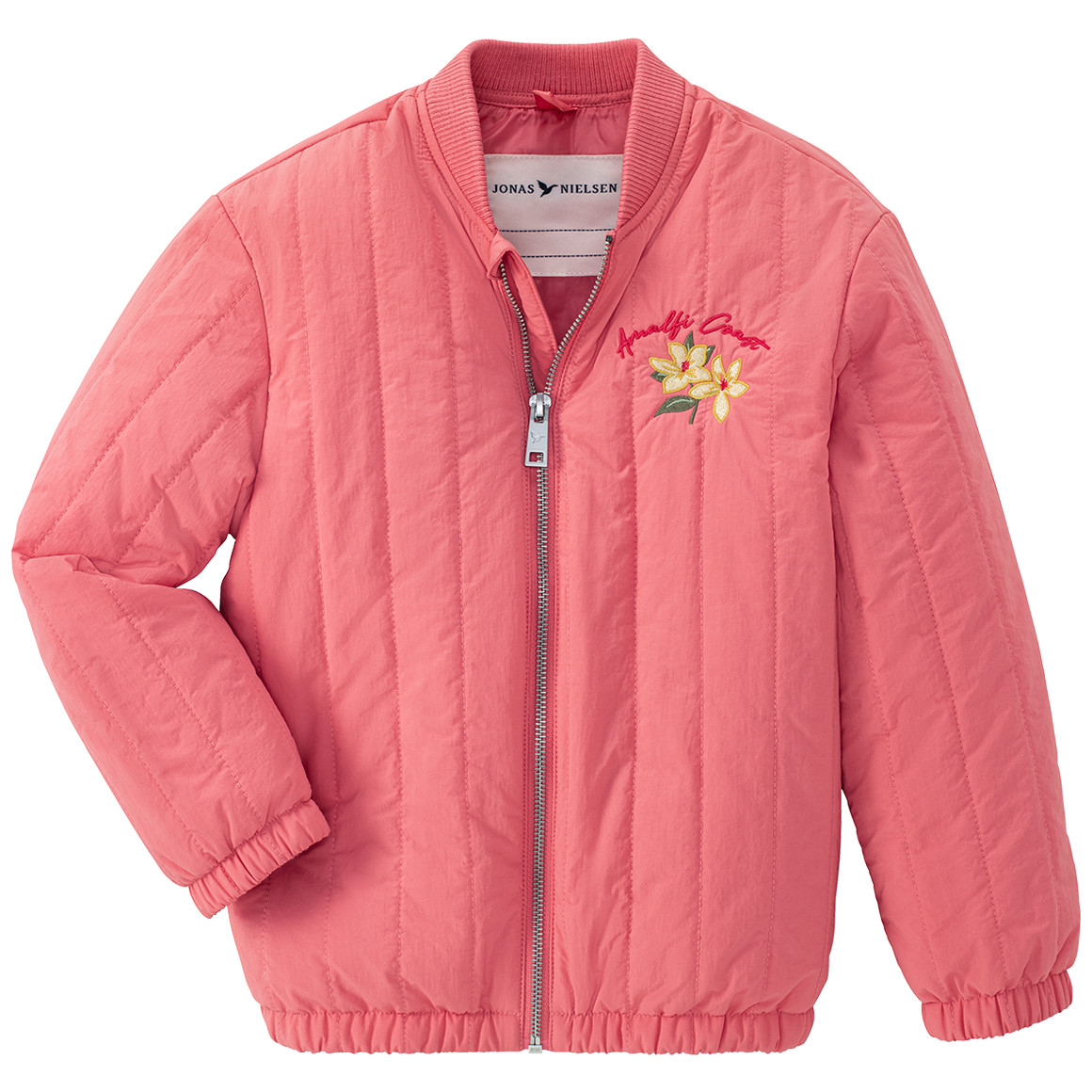 Jonas Nielsen Mädchen Steppjacke mit Stickerei apricot
