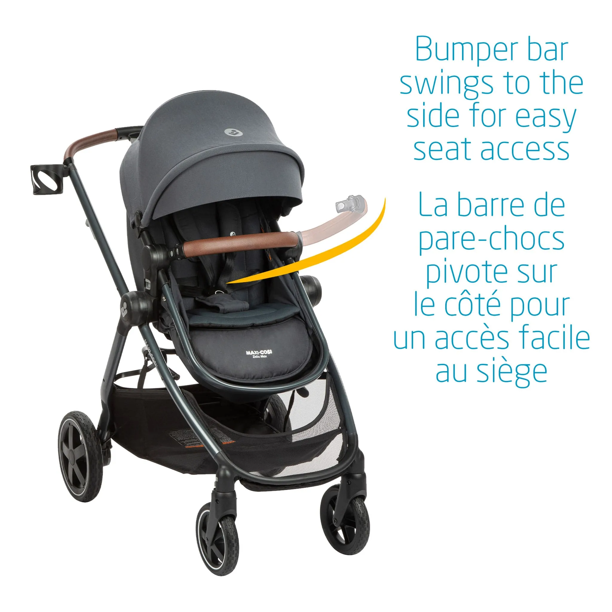Maxi-cosi Système de Voyage Zelia Max - Northem Gris