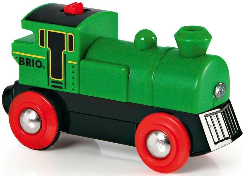 BRIO Groene locomotief op batterijen - 33595