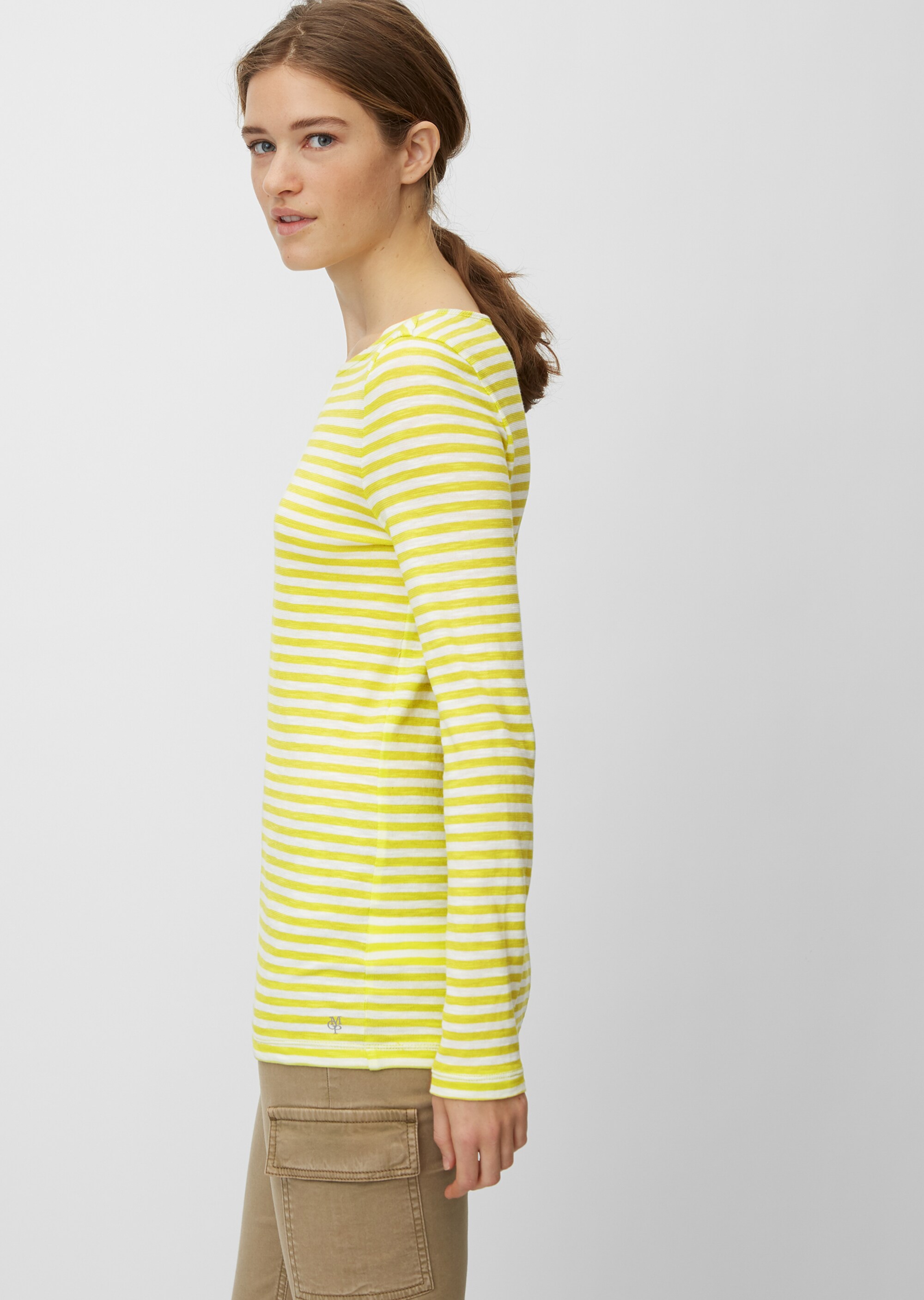 Longsleeve aus Organic-Cotton-Slub-Jersey