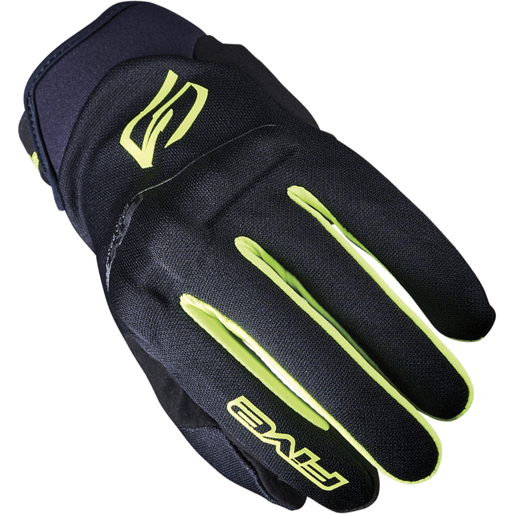 Five - Gants Globe Evo Noir / Jaune fluo