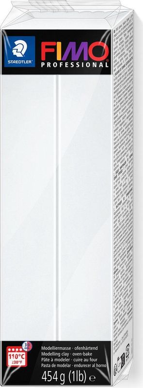 FIMO Professional - ovenhardende professionele boetseerklei - 454g - Wit