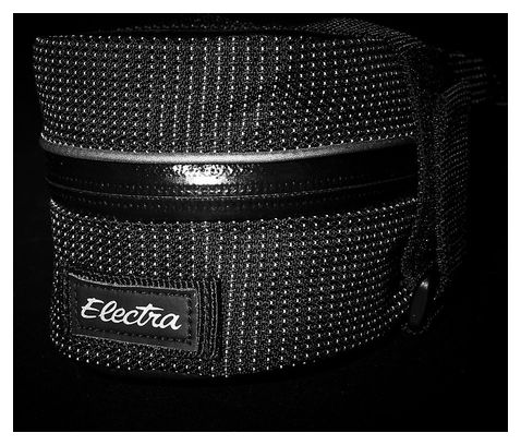 Sacoche de Selle Electra Charcoal Réfléchissant