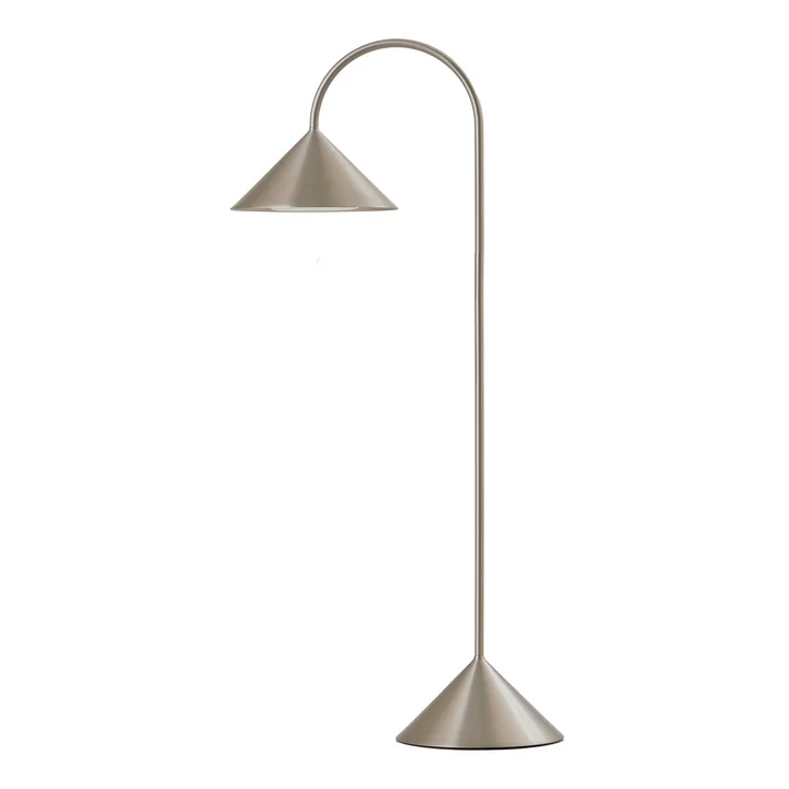 Frandsen - Grasp LED Akku-Stehleuchte, H 72 cm, Edelstahl gebürstet