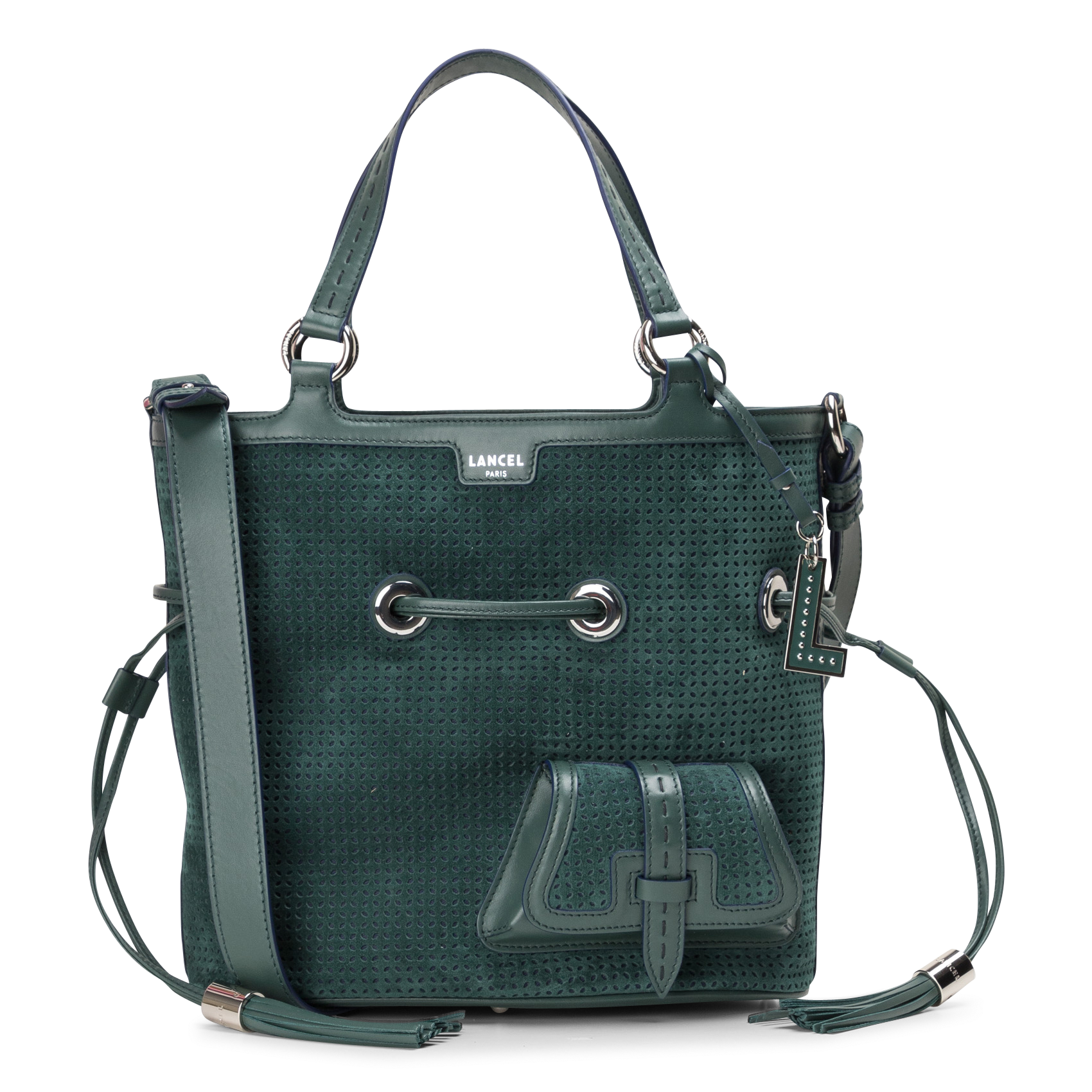 PREMIER FLIRT M - Sac seau en cuir | Vert